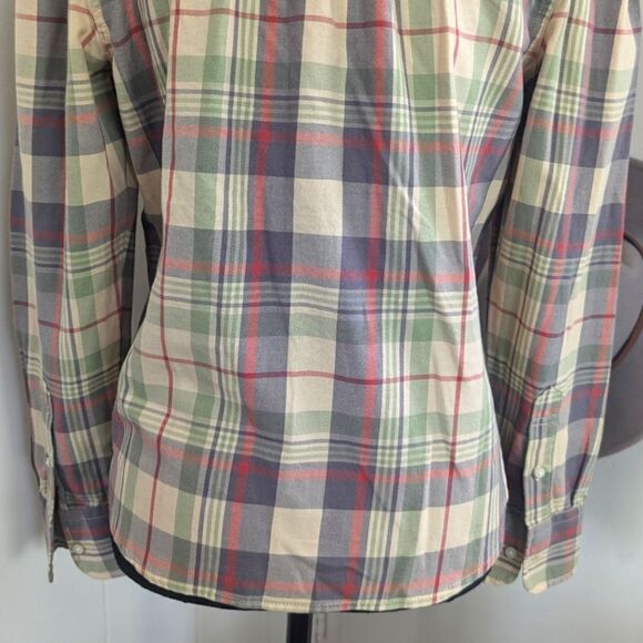 Ralph Lauren Black Label Plaid Top S Preppy Countryside Equestrian Ranch Western - Picture 9 of 12